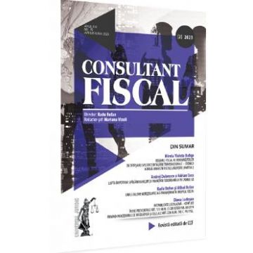 Revista consultant fiscal Nr.2/2023 Aprilie-Iunie