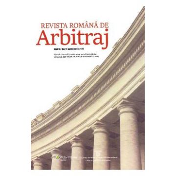 Revista romana de arbitraj. Nr.2 Aprilie-Iunie 2023
