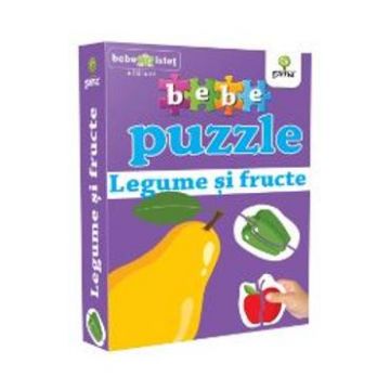 Bebe Puzzle +18 luni - Legume si fructe