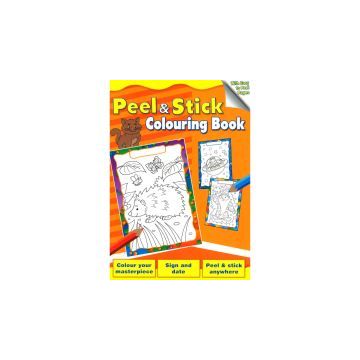 Peel And Stick Colouring Book: Vol. 3