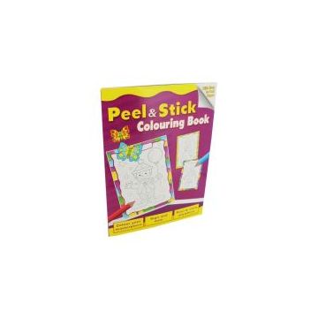 Peel & Stick Colouring Book
