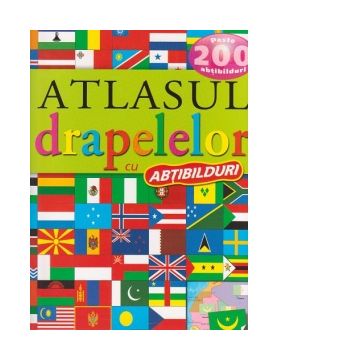Atlasul drapelelor cu abtibilduri (peste 200 abtibilduri)