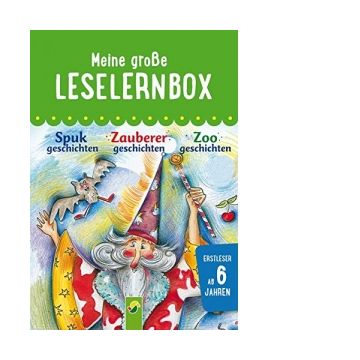 Meine grosse Leselernbox - Zoogeschichten, Zauberergeschichten, Spukgeschichten: Empfohlen ab 6 Jahren