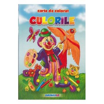 Culorile - Carte de colorat