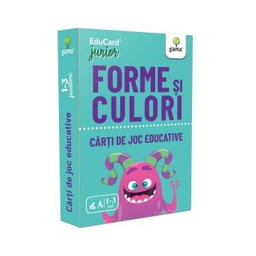 Carti de joc educative - Forme si culori