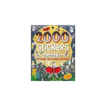 2000 Stickers Spooky : 36 Freaky and Creepy Activities!