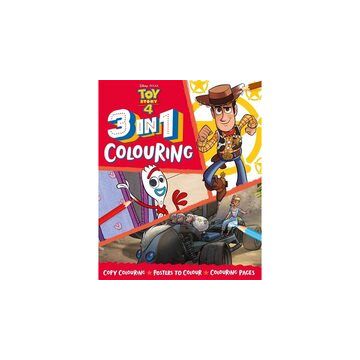 Disney Pixar Toy Story 4: 3-In-1 Colouring