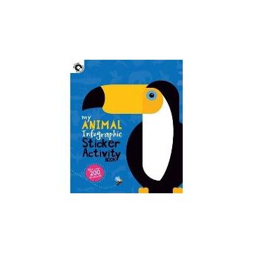 My Animal Infographic Sticker Activity Book