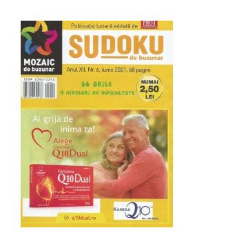 Sudoku de buzunar. Nr. 6/2021