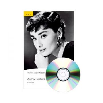 Audrey Hepburn Book with MP3 audio CD. Level 2