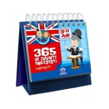 Calendar - 365 de cuvinte englezesti ilustrate - 9-11 ani