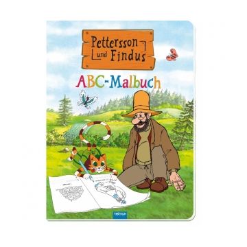 Carte de colorat Pettersson und Findus ABC-Malbuch