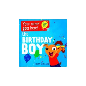 Personalised Birthday Book - The Birthday Boy