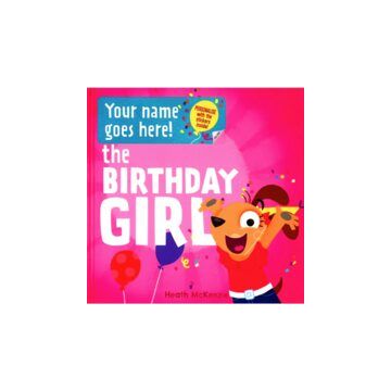 Personalised Birthday Book - The Birthday Girl