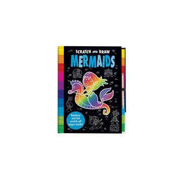Scratch and Draw: Mermaids