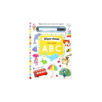 Wipe-Clean: Let's Learn ABC