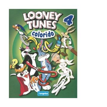 Carte de colorat Looney Tunes 4