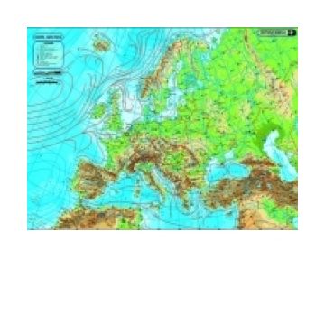 Harta Europa - duo 70x100 cm