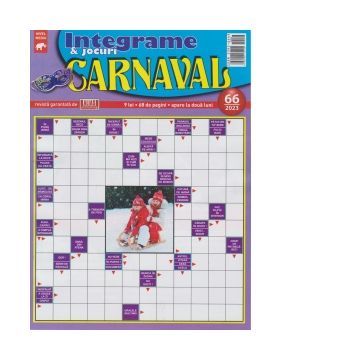 Integrame si jocuri Carnaval, Nr. 66/2023