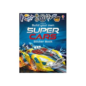 Build your own supercars sticker book