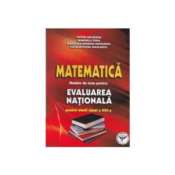 Matematica. Evaluare nationala clasa a VIII-a 2013