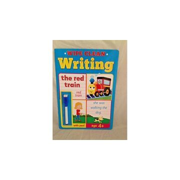 Wipe Clean Writing Book & Pen