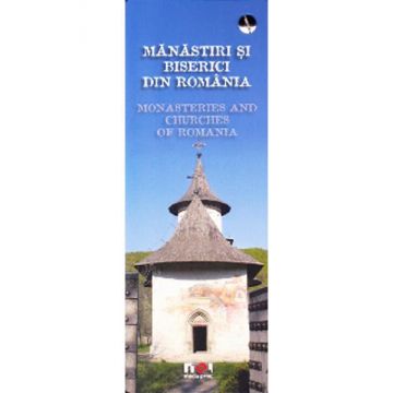 Mini album Manastiri si biserici din Romania (romana - engleza)
