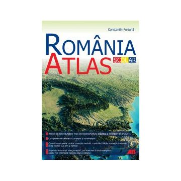 Romania. Atlas scolar