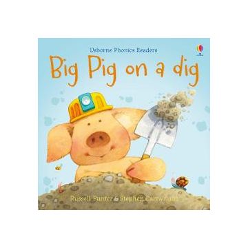 Usborne Phonics Readers - Big Pig on a Dig