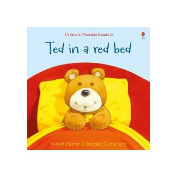 Usborne Phonics Readers - Ted in a red bed