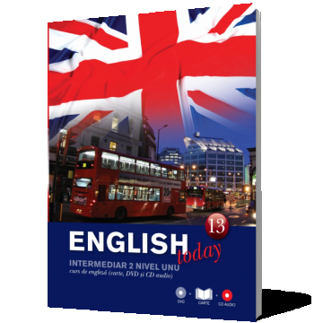 English today - vol. 13 (carte, DVD, CD audio)