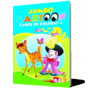 Jumbo Cartoon - Carte de colorat 4