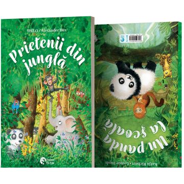 Prietenii din junglă / Un panda la școală