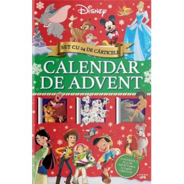 Disney. Calendar de Advent. Set cu 24 de carticele