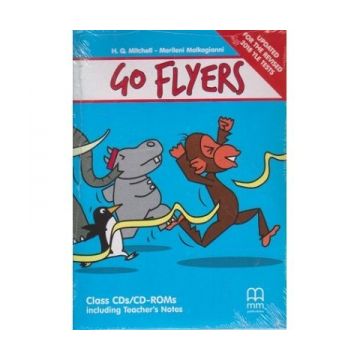 Go Flyers Class CDs/CD-ROMs. Including Techer's Notes. Updates For The Revised 2018 YLE Tests