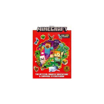 Minecraft: The Official Aquatic Adventure & Survival Sticker Book