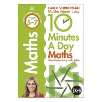 10 Mins Day First Maths Skills Ages 5-7 - Carol Vorderman