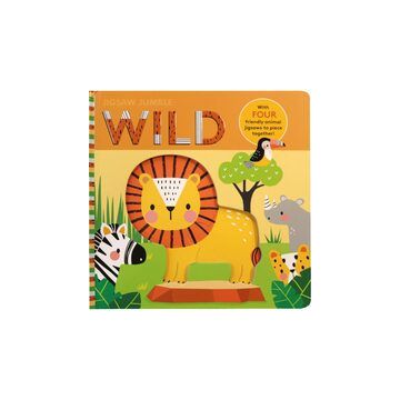 Jigsaw Jumble: Wild - Puzzle Book