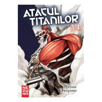 Atacul Titanilor Omnibus 2 Vol.3 + Vol.4 - Hajime Isayama