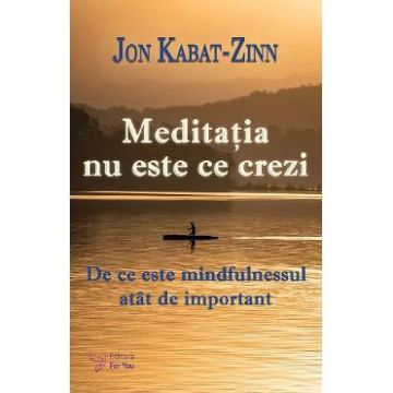Meditatia nu este ce crezi. De ce este mindfulnessul atat de important - Jon Kabat-Zinn
