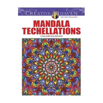 Creative Haven Mandala Techellations Coloring Book - John Wik