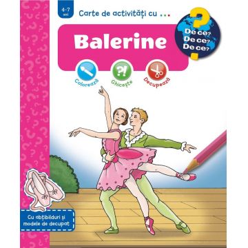 Carte de activitati cu... Balerine