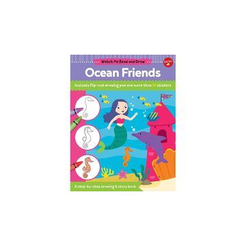 Watch Me Read & Draw: Ocean Friends