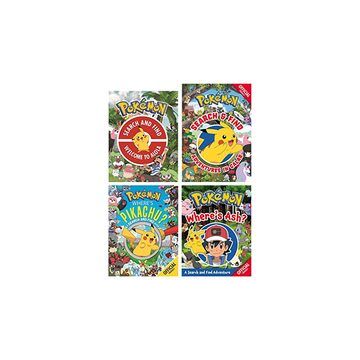 Pokémon Search and Find: 4 Books Collection