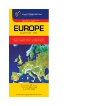 Harta rutiera Europa