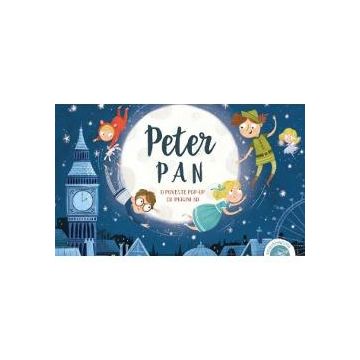 O poveste pop-up cu imagini 3D Peter Pan