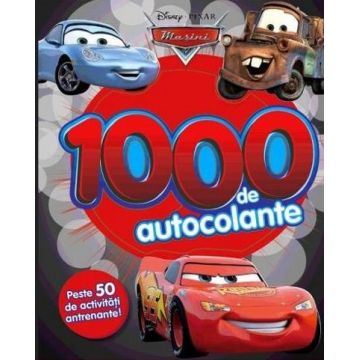Pixar - Masini - 1000 de autocolante