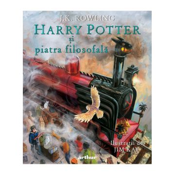 Harry Potter și piatra filosofală (Harry Potter #1) (ediție ilustrată)