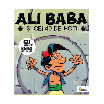 Ali Baba și cei 40 de hoți (carte + CD audiobook)