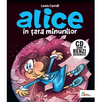 Alice în Ţara Minunilor (carte + CD audiobook)
